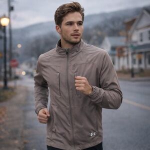 Mens UA runners windbreaker